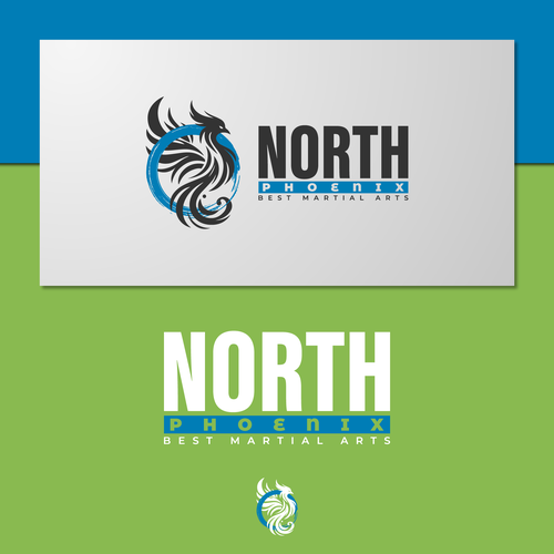 North Phoenix Best Martial Arts school logo Design réalisé par Apollo Studio™