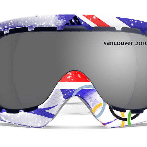 Design adidas goggles for Winter Olympics Ontwerp door ozonostudio