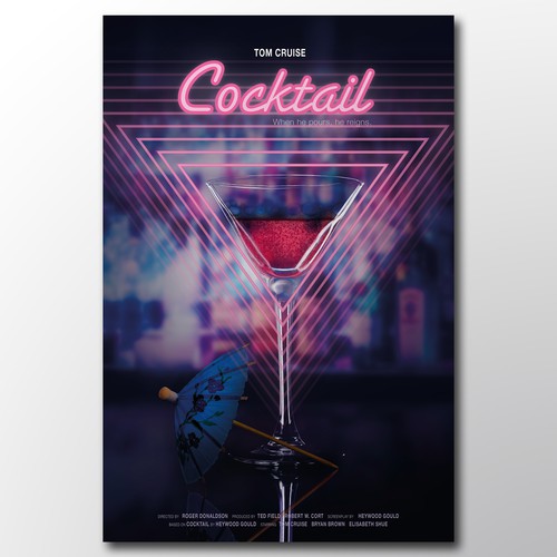 Create your own ‘80s-inspired movie poster! Design von willyngpsp