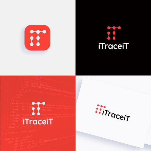 Corporate logo for our company specialized in traceability software (worldwide startup company) Design by Cimpri