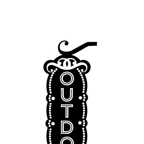 Simple Black and White Clip Art Graphic Diseño de - S A N D R A -