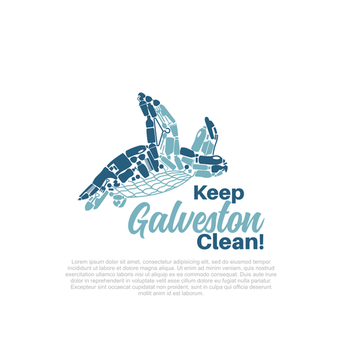 Calling all environmental lovers to help create a new litter campaign to keep beaches clean. Design réalisé par CHICO_08