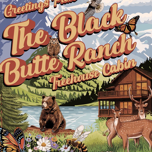 The Black Butte Ranch Treehouse Cabin