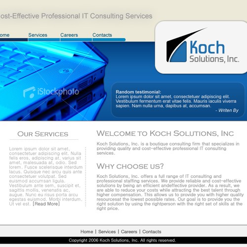 $500.00 Website template (Design only) Design by woochoochinchill