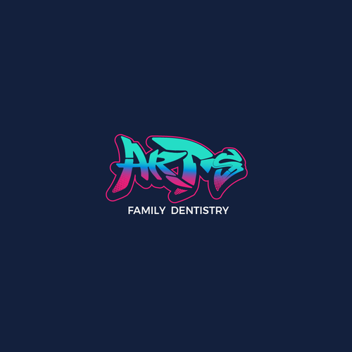 Graffiti/Industrial/ Sophisticated Logo for Dental office Design by Graphic Archer