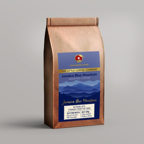 Redesign for a rare, extraordinary coffee Diseño de Radmilica