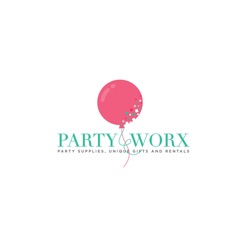 Party worx needs a fresh fun classy logo Logo design