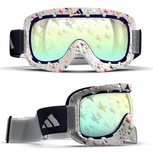 Design adidas goggles for Winter Olympics Ontwerp door neleh
