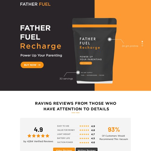 Designs | Guaranteed Winner selected - Father Supplement *** | Landing ...