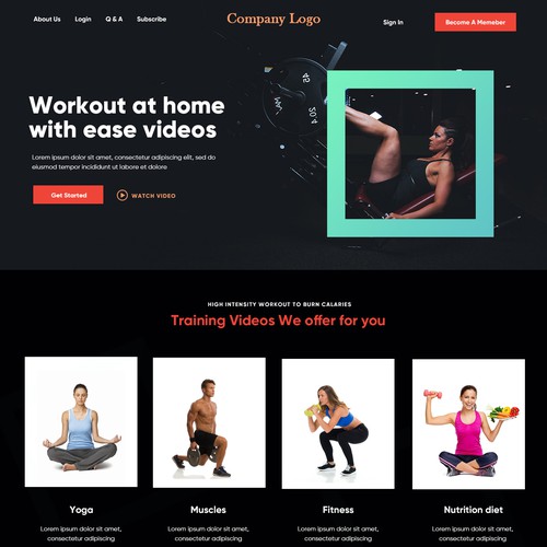Web page design contest entry by Tinydot