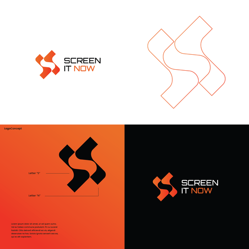 A Dynamic, Simplistic, and Bold logo to change the Screen Industry Design by merechesol™