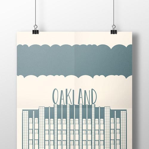 Community Contest: Create a great poster for 99designs' new Oakland office (MULTIPLE WINNERS!) Réalisé par LoadingConcepts