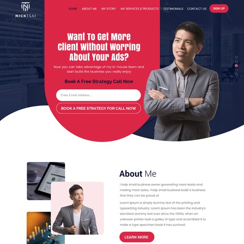 WordPress theme design contest entry by Right Way