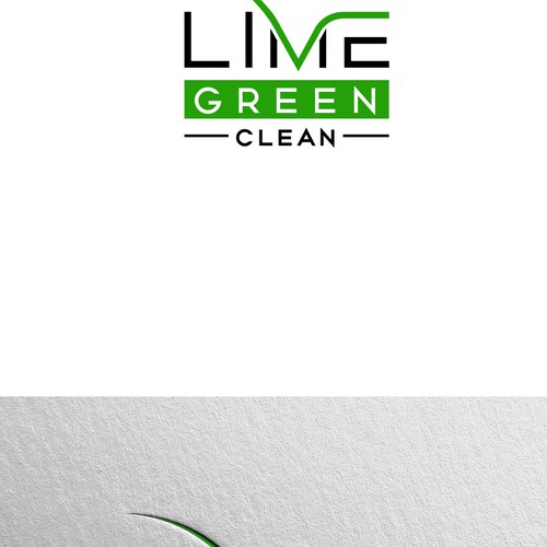 Lime Green Clean Logo and Branding Réalisé par CreativartD