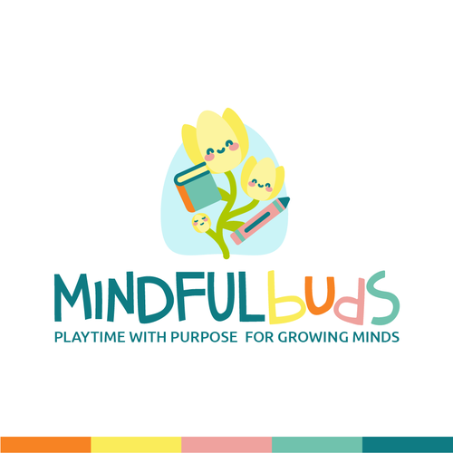 Appealing logo for early childhood learning resources business Design by Sara Chester