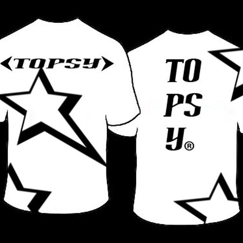 T-shirt for Topsy Ontwerp door lajta
