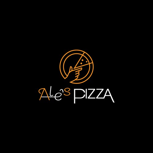 Diseño de Rebrend Ale's pizza (Pizzeria da asporto) de dellfi ©