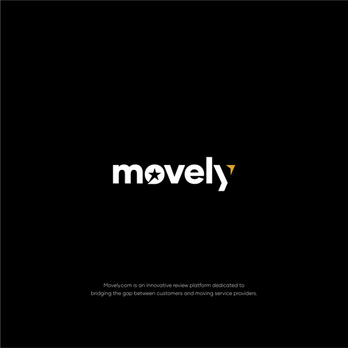 movely wesbite logo design Design by zudsign
