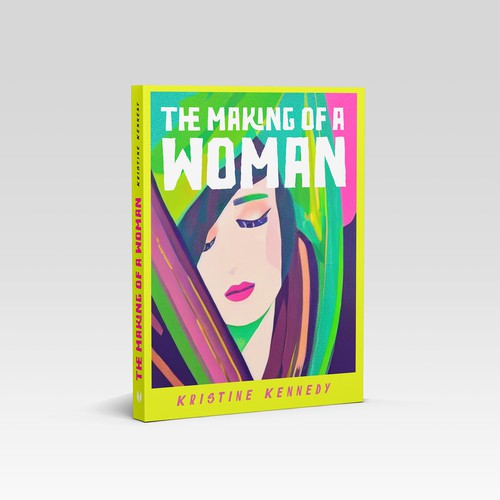 Wow factor book cover for women's contemporary fiction novel Design by BeGood Studio