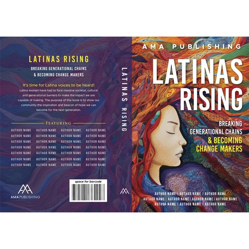 Design a bestselling book cover for Latinas Breaking Generational Chains Design by Klassic Designs