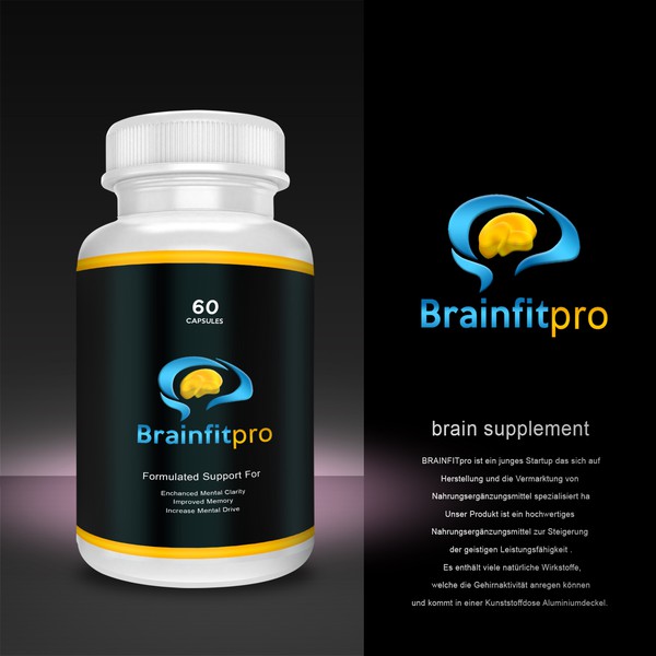 Diseño de GraphicsD99 titulado "Brain Fit Pro Logo Design "