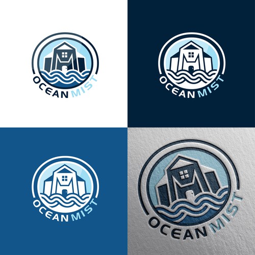 Fun Beach House Logo Design Design by HOD Experts ™