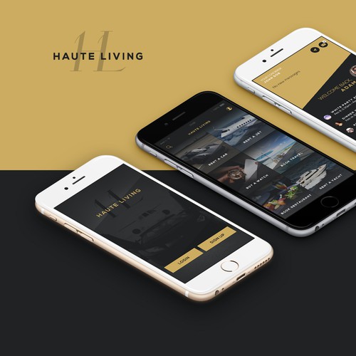 Luxury Mobile App Design von harmony.bunnie