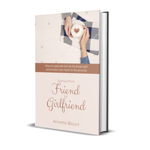 Design a book cover that is fun and playful to help single women experience love beyond friendship Design by LEUCHI