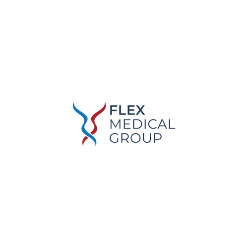 Design sleek and modern logo for an Flex Medical Group Design by DSGNESIA™