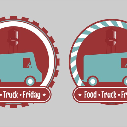 ONE OF THREE CONTESTS!!! FOOD TRUCK FRIDAY LOGO FOR MONROE COTTON MILLS Design by Noel Nicolas