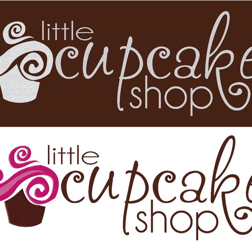 LOGO-  for  CUPCAKE  BAKERY Design by LMStein