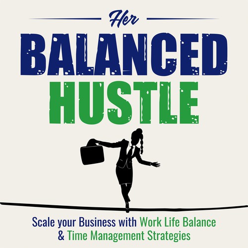 Her Balanced Hustle Cover Art Design by Unboxing Studio