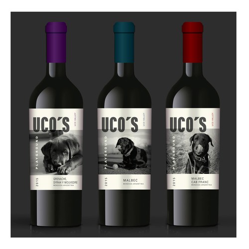 Create a modern wine label for Uco's Playground (Mendoza, Argentina) Diseño de The Kings Jewels