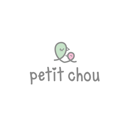 Challenge: design standout logo for Petit Chou, maker of ring sling baby carriers Design by Innichka