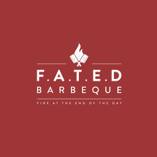 F.A.T.E.D. BBQ! Competition BBQ Team Logo NEEDED https://www.instagram.com/fated_bbq/ Design réalisé par alvinl92