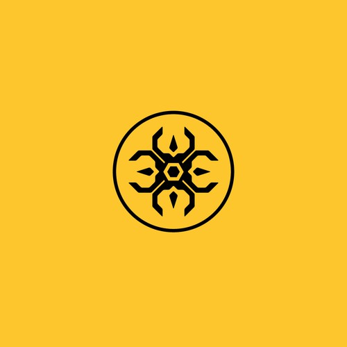 AI Warning/Hazard Symbol Design by Isa JP