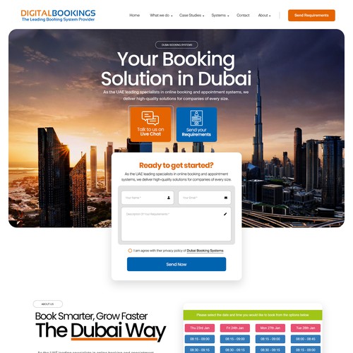 Design our Dubai website Design by Isaac Creative
