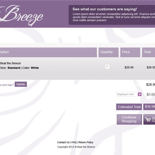 Need Awesome design for Beat The Breeze Design von rosiee007