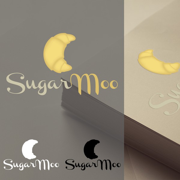 Design by Commie titled "Create a winning logo design for a unique dessert bar concept"