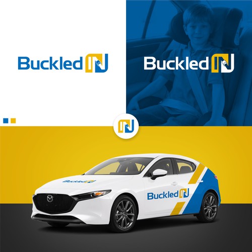 Student transportation company needs to get Buckled In to a new logo. Diseño de DA♕NU