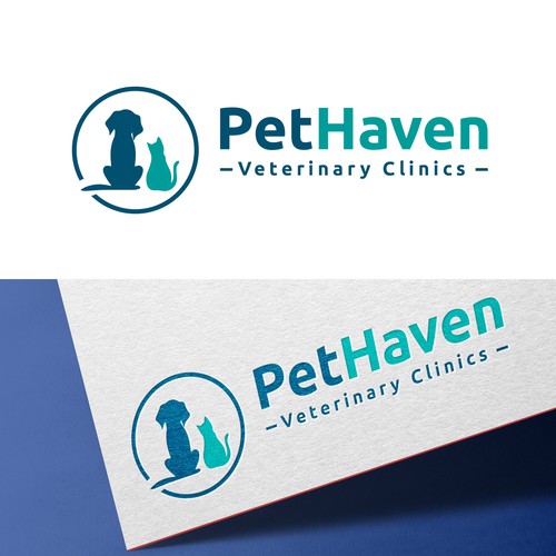 PetHaven Veterinary Clinics Logo Contest Design by Srdjan- Beograd