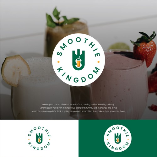 Logo for New Restaurant: Smoothie Kingdom Design by Isnan_ageng