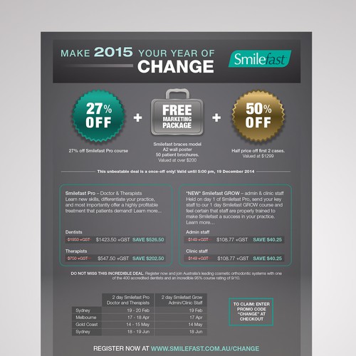 Design Create a A4 full page magazine ad. Full mock up and design ideas included. por Agrii