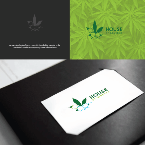 Cannabis Genetic company needs eye popping logo Design by Rooni