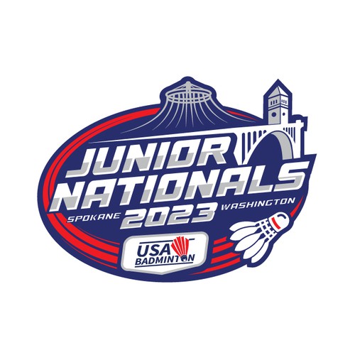 Designs USA Badminton Junior National Championships a simple design