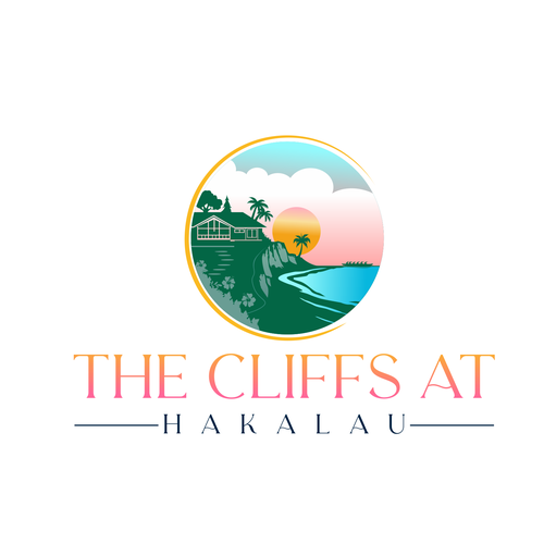 Need an exceptional logo for a cliffside, oceanfront Hawaiian short term rental for marketing Design by journeydsgn