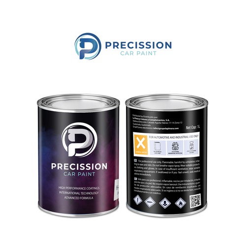 Label for Professional Automotive Refinish Products Design by creationMB