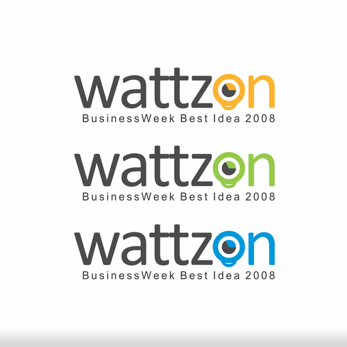 Help WattzOn (BusinessWeek Best Idea 2008) with a new logo Design by si6