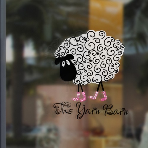 Design a logo for an amazing yarn shop! Design by Valentina Egina