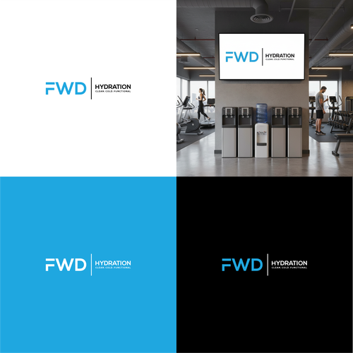 "FWD Hydration Platform" winning Logo design
